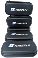 5 New Tunezilla-Branded Hard Zippered EVA Cases | 8.5" x 4.2" x 2" Tall ea