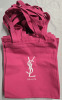 20 New | Yves Sint Laurent | Pink Cloth Tote Bags | ( 12.5" x 13.5" ) - 2