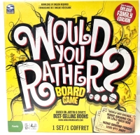 New WOULD YOU RATHER? Deluxe Family Edition Family Board Game