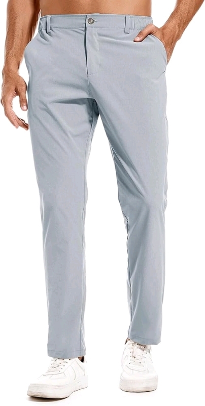 New Men's Size 36 | Boyzn Golf Pants with 5 Pockets Lightweight Stretch Quick Dry Casual Travel Work Dress Pants