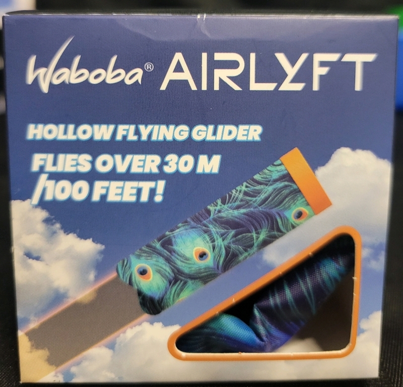 Waboba Airlyft Hallow Flying Glider Glides Over 100FT 7x18cm