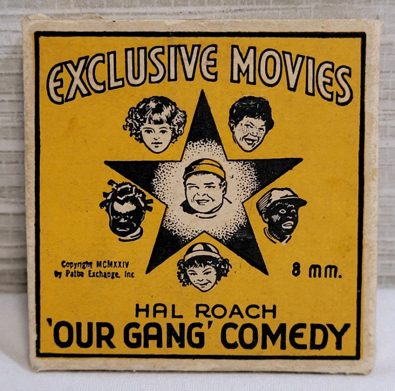 Vintage 1924 Hal Roach ' Our Gang ' Holly Gang Comedy 8mm Movie Film