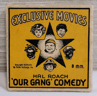 Vintage 1924 Hal Roach ' Our Gang ' Holly Gang Comedy 8mm Movie Film