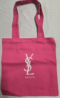 20 New | Yves Sint Laurent | Pink Cloth Tote Bags | ( 12.5" x 13.5" )