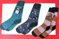 New Shoe Size 6-10 | 3 Pairs of Super Mario Crew Socks by Controller Gear : Lakitu, Hammer Bros & Tanuki / Raccoon Mario