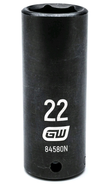 New | Gearwrench 22mm Deep Impact Socket &frac12;" | Model # 84580N