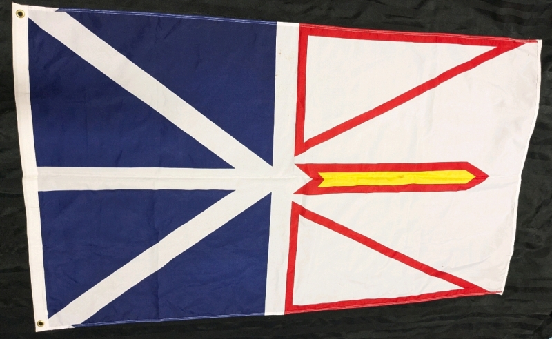 Vintage Newfoundland Flag | 34.5" x 58"