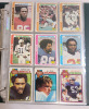 1969 , 1973 - 1994 Topps NFL Football Trading Card Singles , 197 Cards , No Doubles - 2