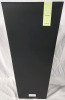 New | Veradek Black V-Resin Indoor/Outdoor Taper Planter | 26" Tall * Retails For $64.99 - 2