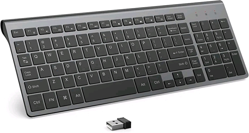 J Joyaccess Wireless Keyboard , 2.4G Slim and Compact Wireless Keyboard - New
