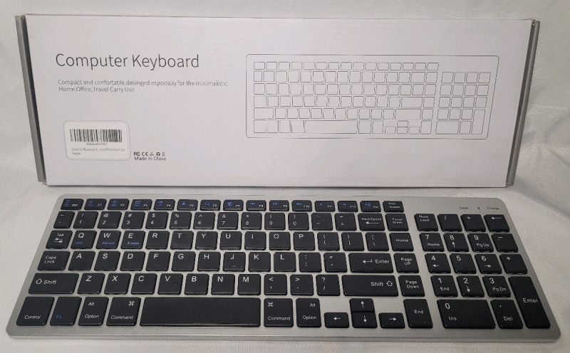 Linwinco Rechargeable Slim Bluetooth Keyboard - New