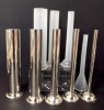 2 New Sets of Sausage Stuffing Tubes Metal & PVC