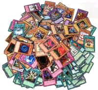 Over 200+ Vintage Yu-Gi-Oh Trading Cards | Spell, Magic, Trap & Monster Cards with Some Foils