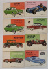 1954 Topps World on Wheels Trading Card Singles , 16 Cards , 7 Cards in Soft Sleeve Protectors - 2