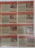 1954 Topps World on Wheels Trading Card Singles , 16 Cards , 7 Cards in Soft Sleeve Protectors - 6