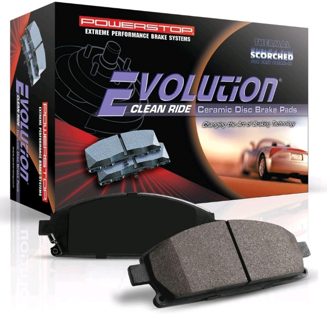 New PowerStop Z16 Evolution Clean Ride Ceramic Disc Brake Pads | 16-1092 | Retails for $70