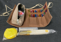 New Yojob The Knitting & Crocheting Carry Bag 7.5&rdquo; L x 9&rdquo;w