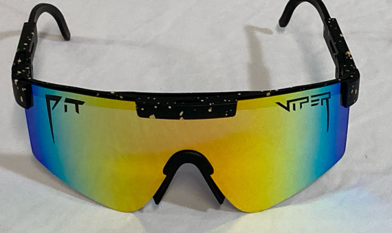 New Viper Pit Adult Sunglasses 5.5” L x 6” w