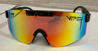 New Viper Pit Adult Sunglasses 5” L x 6” w