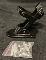 New Flag Pole Holder Aluminum Bracket 4&rdquo; L x 2.5&rdquo; w x 4&rdquo; tall