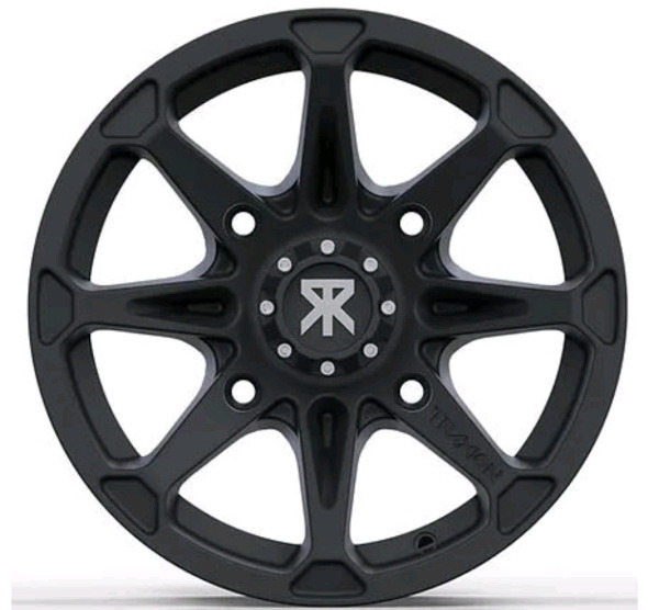 New | Traxion Black X-6 Rim, 14x7, 4/137 5+2 | * Retails For $159.99 * No Scratches Or Scuffs *