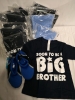 16 New 2T Kids "Soon To Be A Big Brother" T-Shirts + New sz10/11 Water Shoes