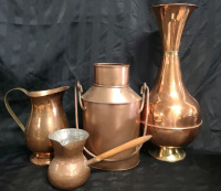 Vintage Copper & Copper Style Home Decor