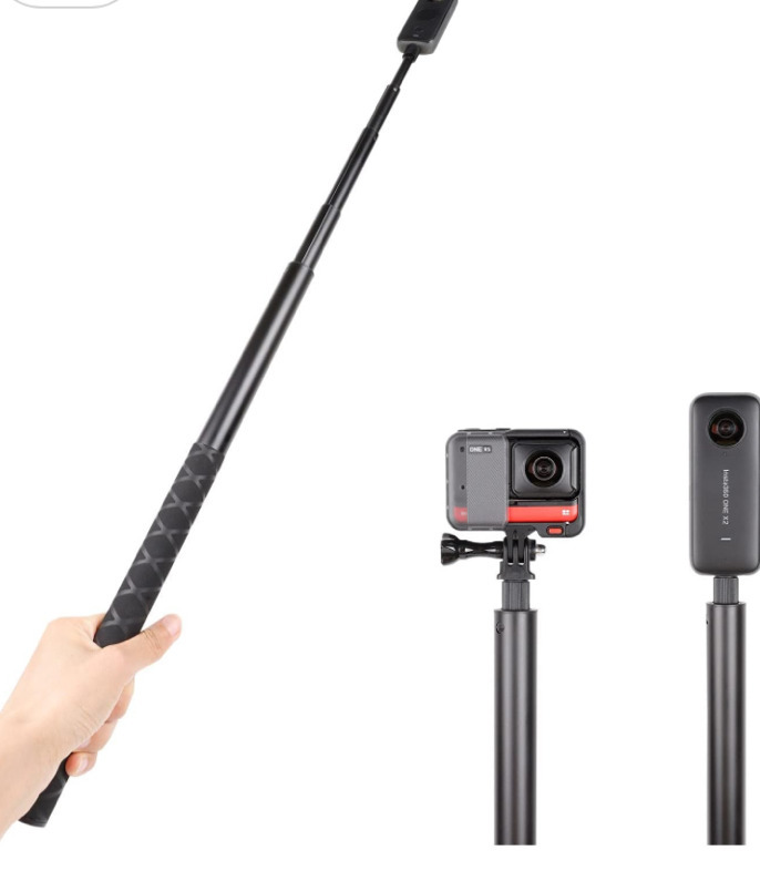 New Pellking Selfie Stick Tripod Designed for Bullet Tume w Carry Case . Case 9&rdquo; L x 12&rdquo; w x 3&rdquo; tall