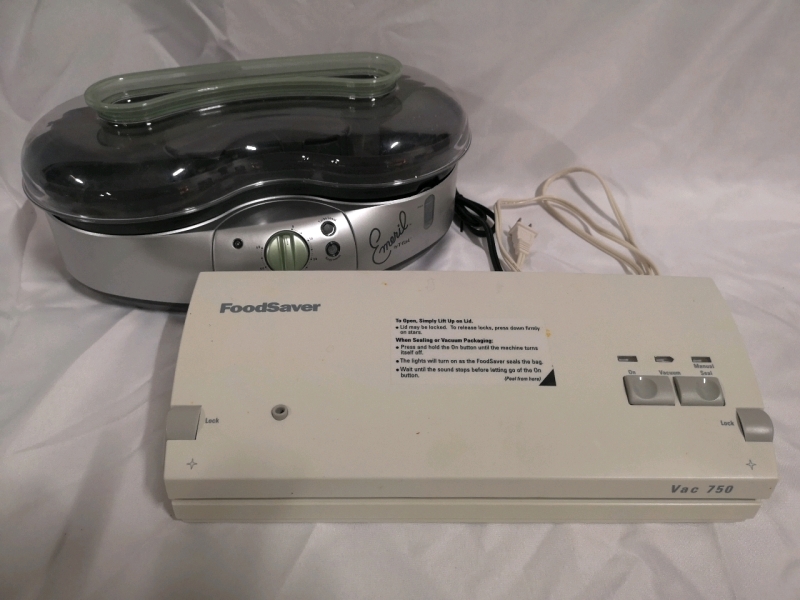 Foodsaver Vac 750 + Emeril Steamer