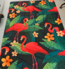 New Flamingo Tablecloth 77” L x 54.5” w - 2