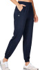 New | Womens Size: Small | Colour: Navy Blue | Willit Athletic Joggers Pants| Running/Workout Quick Dry Pants Lightweight with Zipper Pockets | * Retails For $39.99 *