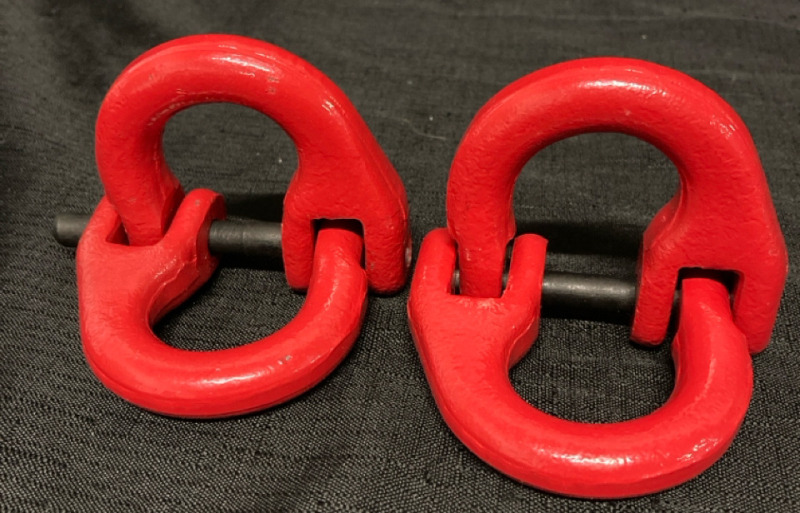 2 Pk 3/4&rdquo; Grade 80 Alloy Steel Hammerlock Coupling Connecting Link 5&rdquo; L x 3.5&rdquo; w