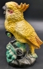 Large Vintage Unsigned William Maddox Ceramic Cockatoo Figurine | 9" Tall - 3