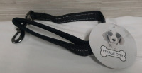 New 18" Black Dog Leash