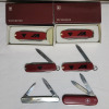 Victorinox Swiss ×4 - 2 new in box , Wenger Swiss & Sheffield England Pocket Knives with Case . Six (6) Pocket Knives - 2