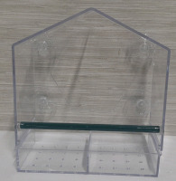 New Clear Acrylic Window Bird Feeder with Suction Cups