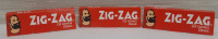 New Zig-Zag Cut Corners Classic Rolling Papers - 7 packs, 60 papers each for a total of 420 papers