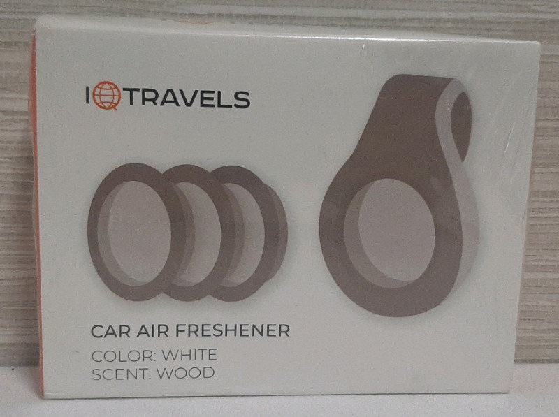 New IQTravels Car Air Freshener - Wood Scented