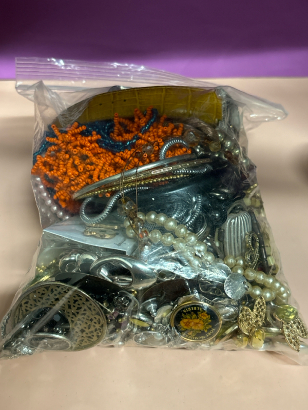 Unsorted Bag of Jewellery