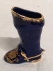 Vintage Petit Limoges Boot 2.6" Tall & Dresden Egg Cup 2.75" Tall - 6