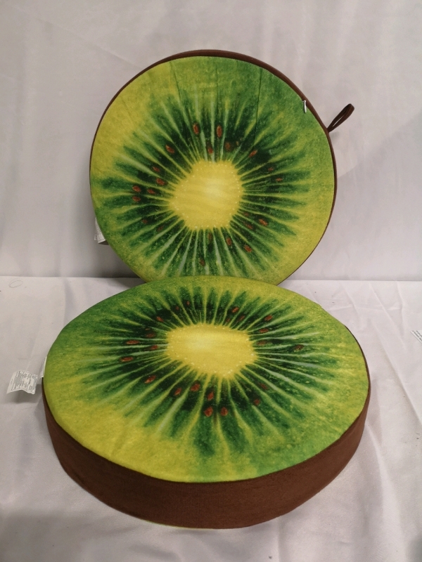 2 New 15" Kiwi Seat Cushions - 2.5" Thick