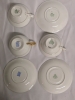 6 Vintage Stanley, Bavaria, Windsor Cups & Saucers + Side Plate Stanley 6" - 4