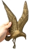 Vintage Brass Seagull Wall Decor | 5" x 11.4" - 3