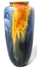 Stunningly Colourful Signed Vintage Porcelain Drip Vase #127 | - 3