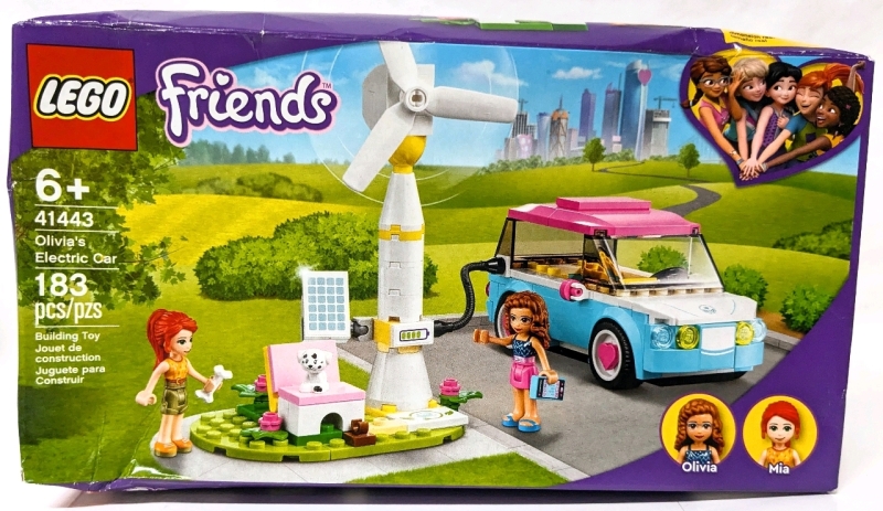 New LEGO Friends #41443 Olivia's Electric Car | 183pcs