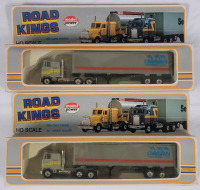 Vintage Model Power Road Kings HO Scale Road Haulers Diecast Trucks & Trailers