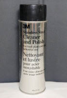 New - 3M Stainless Steel aCleaner and Polish , 609g (21.5oz) Can