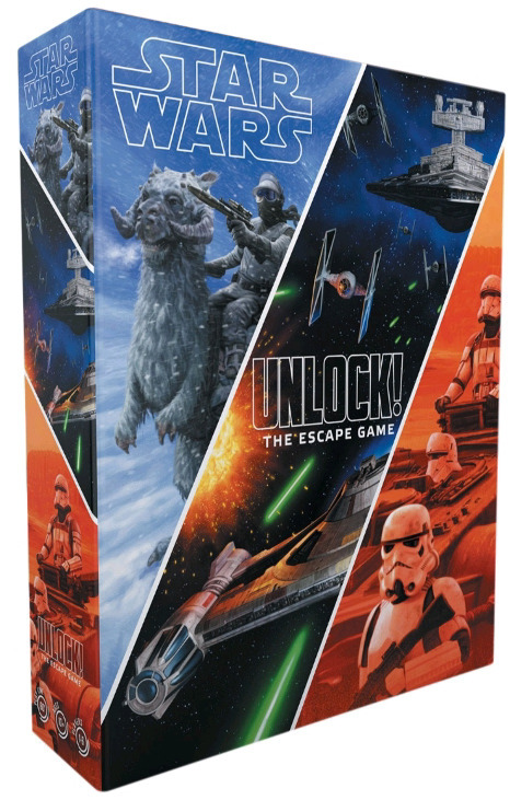 New Sealed | Disney Star Wars Themed Unlock! The Escape Card Game | For 1-6 Players Ages 10+