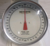 Vintage Detecto 200lb Capacity Top Loading Fixed Dial Scale . Tested Working . Top measures 15 3/4"&times;15 3/4" & 14.5" tall - 3