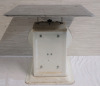 Vintage Detecto 200lb Capacity Top Loading Fixed Dial Scale . Tested Working . Top measures 15 3/4"&times;15 3/4" & 14.5" tall - 4